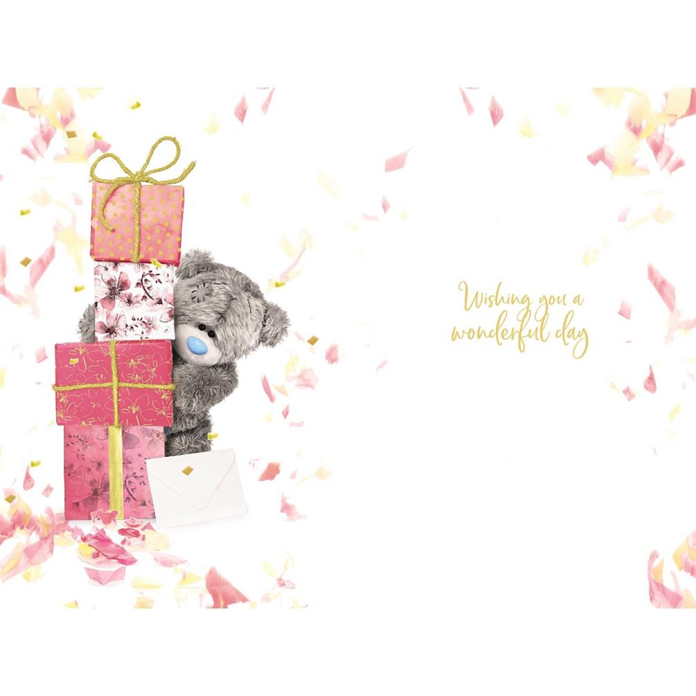 3D Holographic Mum Me to You Bear Birthday Card Extra Image 1